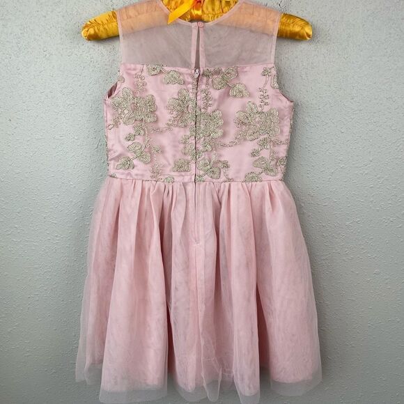 NWT Place Pink Sleeveless Formal Dress Size 8 - Picture 3 of 6